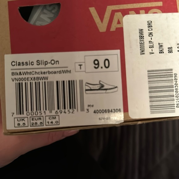Vans checkered toddler shoes - Picture 4 of 4